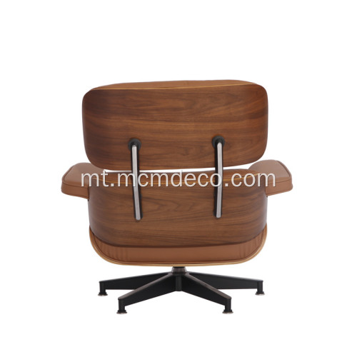 Replica tal-Eames Lounge Chair tal-Ġilda Klassika prontezza